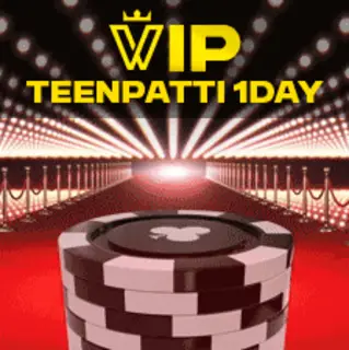 V VIP TEENPATTI 1-DAY on All Panel